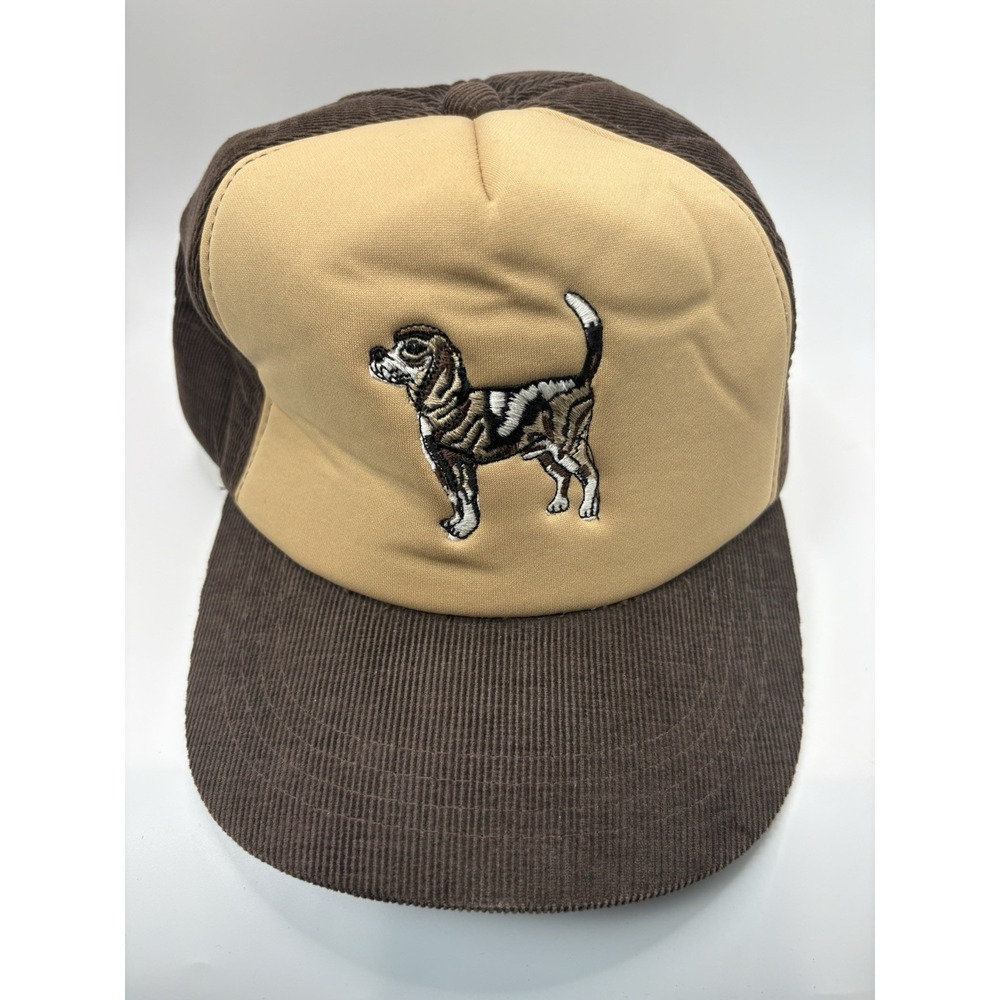 Vintage Winchester Hunting Hat XL Corduroy Dog Ear Flap Cap Made Korea